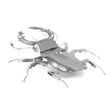 3D Metal Grey Stag Beetle Puzzle