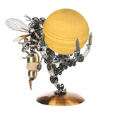 3D Metal Wasp And Jupiter Moon Puzzle