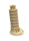 3D Wooden Tower Of Pisa Puzzle