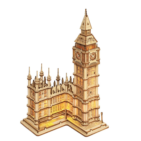 3D Wooden Big Ben Puzzle