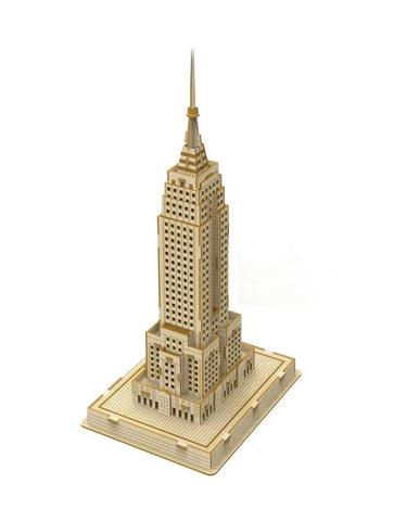 3D Wooden Empire State Building Puzzle