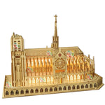 3D Wooden Notre Dame Puzzle