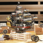3D Metal Flying Queen Anne's Revenge Puzzle