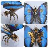 3D Metal Steampunk Butterfly Puzzle