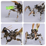 3D Metal Steampunk Mantis Puzzle