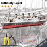 3D Metal Titanic Puzzle