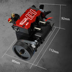 3D Metal Toyan 4-Stroke Twin-Cylinder Engine Puzzle