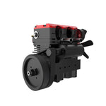 3D Metal Toyan 4-Stroke Twin-Cylinder Engine Puzzle