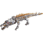 3D Metal Crocodile Puzzle