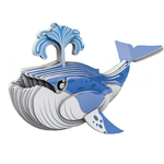 3D Blue Whale Puzzle For Kids