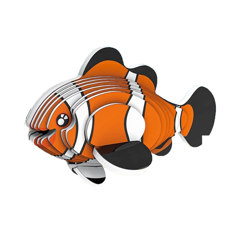 3D Clown Fish Puzzle For Kids