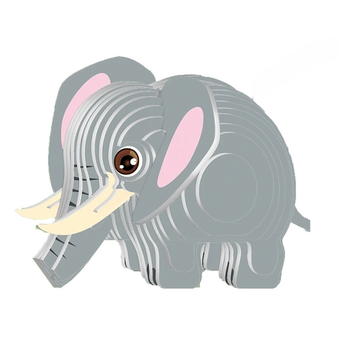 3D Elephant Puzzle For Kids