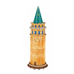 3D Galata Tower Puzzle