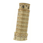 3D Leaning Tower Puzzle