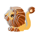 3D Lion Puzzle For Kids