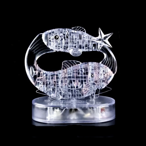 3D Luminous Pisces Puzzle