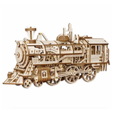 3D Mechanical Locomotive Puzzle