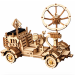 3D Mechanical Lunar Buggy Puzzle