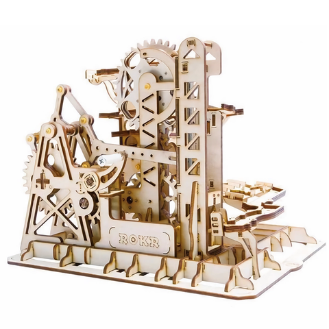 3D Mechanical Tower Coaster Puzzle