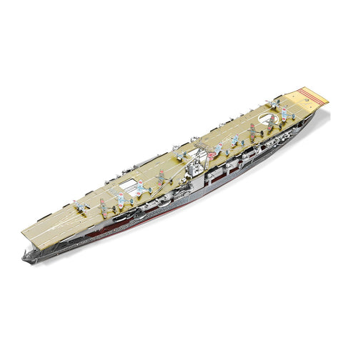 Realistic 3D Metal Akagi Aircraft Carrier Puzzle