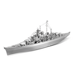 3D Metal Bismarck Battleship Puzzle