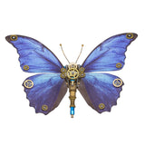 3D Metal Blue Butterfly Puzzle