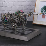 3D Metal Bull Puzzle