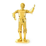 3D Metal C-3PO Puzzle