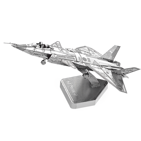 3D Metal Chengdu J-20 Puzzle