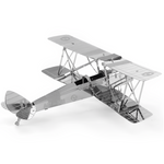 3D Metal De Havilland Tiger Moth Puzzle