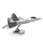 3D Metal F22 Raptor Puzzle