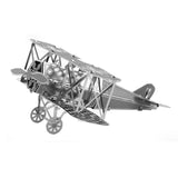 3D Metal Fokker D-VII Puzzle