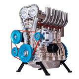 3D Metal Four Cylinder Engine Puzzle