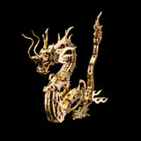 3D Metal Gold Dragon Puzzle