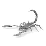 3D Metal Grey Scorpion Puzzle