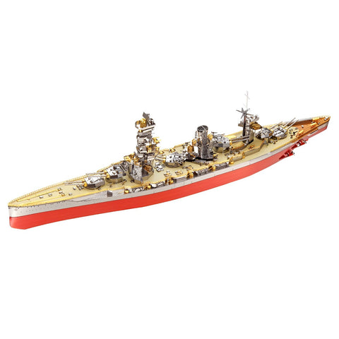 3D Metal Japanese Battleship Fusō Puzzle