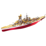 3D Metal Japanese Battleship Kongō Puzzle