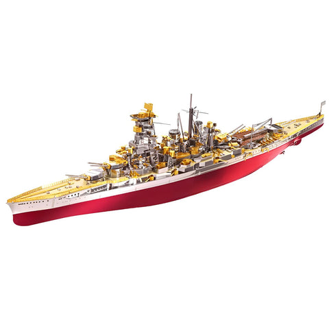 3D Metal Japanese Battleship Kongō Puzzle