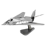 3D Metal Lockheed F-117 Nighthawk Puzzle