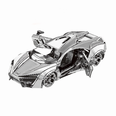 3D Metal Lykan Hypersport Puzzle