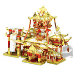 3D Metal Puzzle Chinese Temple