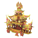 3D Metal Puzzle Popular Chinese Temple