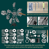 3D Metal Radial Engine Puzzle