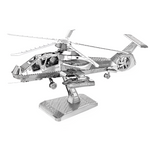 3D Metal RAH-66 Comanche Puzzle