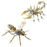 3D Metal Scorpion And Wasp Puzzle