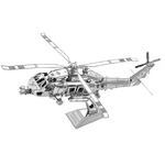 3D Metal Search And Rescue Helicopter Puzzle