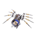 3D Metal Spider Clock Puzzle