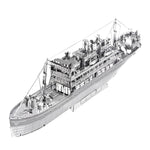 3D Metal The Crossing Ship Puzzle