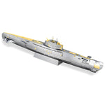3D Metal Type XXI Submarine Puzzle