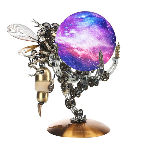 3D Metal Wasp And Jupiter Moon Puzzle